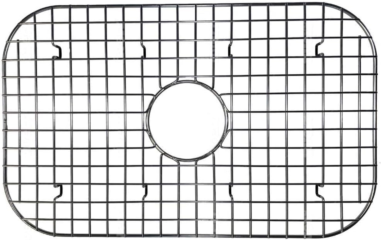 Sink Protectors for Kitchen Sink, Rust-Resistant Scratch-Preventing Stainless Steel Sink Protector Grid, Non-Slip Kitchen Sink Rack for Washing, 23 X 14.4 X 1 Inch