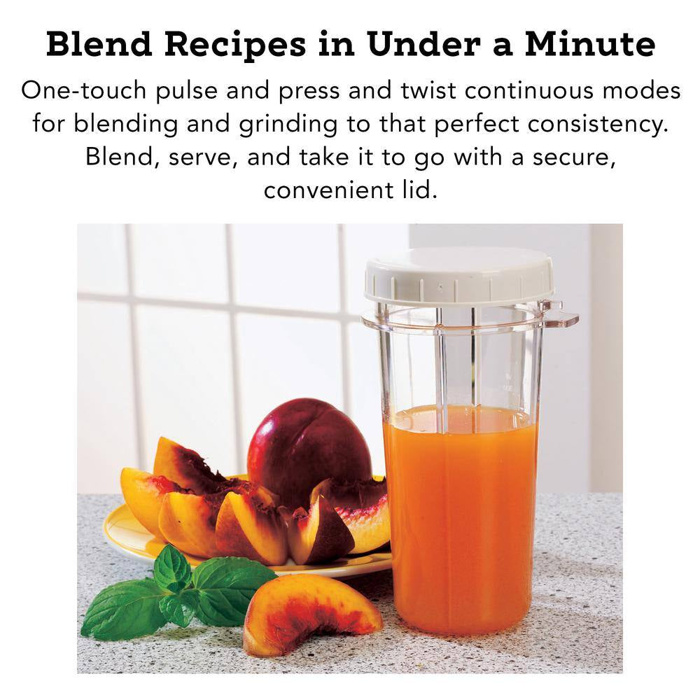 Mason Jar 16 Oz. Single Speed Cream Personal Blender