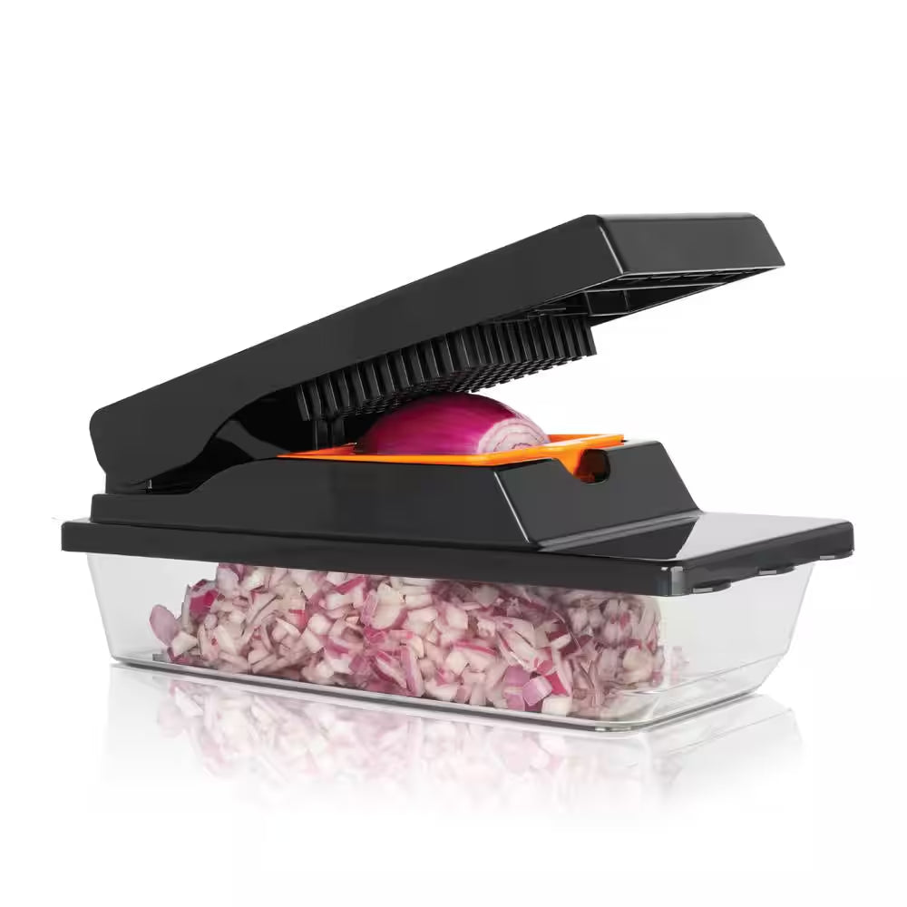 Nutri Slicer XL 4-In-1 Portable Easy Storage Handheld Kitchen Slicer with Storage Container