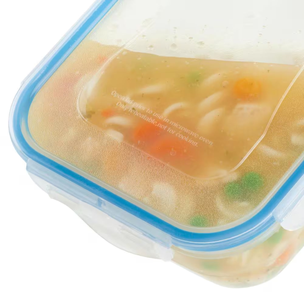 Color Mates 20-Piece Food Storage Container and Organization Set